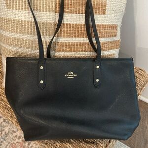 Black coach bag